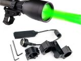Scope Mounted Lights for Night Hunting Green Flashlight Night Vision Weapon Light Long Range Green Laser