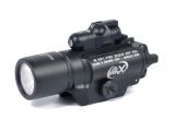 Scope Mounted Lights for Night Hunting Surefire Led Rifle X400 Pistol Handgun Flashlight with Red Laser