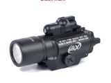 Scope Mounted Lights for Night Hunting Surefire Led Rifle X400 Pistol Handgun Flashlight with Red Laser