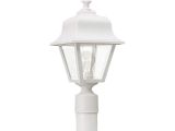 Sea Gull Lighting Replacement Parts Sea Gull Lighting 8255 15 One Light Outdoor Post Lantern with Clear