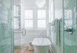 Seaside Bathroom Design Ideas Coastal Master Bathroom with White Oak Floors Claw Foot Tub White