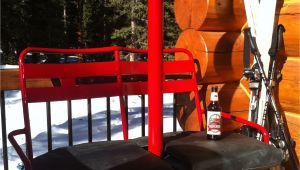Second Hand Ski Chair Lift for Sale Neat Ideas Use An Old Ski Lift Chair as A Front Porch Bench