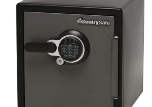 Sentry Fireproof Floor Safe Sentrysafe 1 23 Cu Ft Electronic Lock Fire Safe Sfw123gtc the