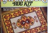 Sesame Street Latch Hook Rug Kits New Sealed Rare Vintage 1970s Latch Hook Rug Kit 20 X27 Taj Mahal