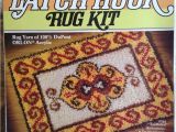 Sesame Street Latch Hook Rug Kits New Sealed Rare Vintage 1970s Latch Hook Rug Kit 20 X27 Taj Mahal