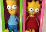 Sesame Street Rag Doll Bart Lisa Simpson Vtg Rag Doll Lot 2 Dan Dee 1990 15 Never Removed