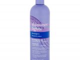 Shimmer Lights Purple Shampoo Clairol Professional Shimmer Lights Blonde and Silver Shampoo 16 Fl