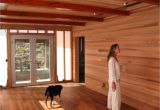 Shiplap Siding for Interior Walls Ontario the Master Bedroom is Lined with Shiplap Cedar Siding and tongue and