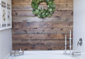 Shiplap Siding Interior Walls Walking the Plank Master Bathroom Progress Pinterest Planked