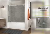 Shower Base and Wall Kit Utile by Maax Shower Wall Panels Youtube