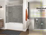 Shower Base and Wall Kit Utile by Maax Shower Wall Panels Youtube