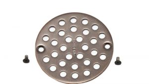 Shower Drain Cover Replacement Moen 4 In Shower Drain Cover for 3 3 8 Opening In Polished Brass