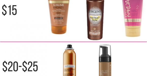 Shower Self Tanner Best Self Tanners for Every Budget Pinterest Natural Blog and