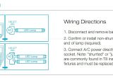 Shunted Vs Non Shunted Lamp Holders T8 Electronic Ballast Wiring Diagram Best bypass Wiring Diagram 2