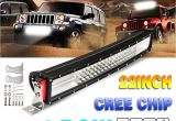 Side by Side Light Bar Led Light Bar 22 384w Led Chip Curved 8d Reflector 4 Rows