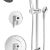 Simmons Shower Valve Diaa Shower Hand Shower System 3505 H321 V Cyl B Symmons