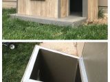Simple Outdoor Cat House Plans Insulated Dog House Dog Houses Pinterest Insulated Dog House