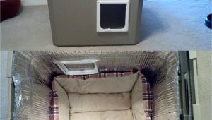 Simple Outdoor Cat House Plans Outdoor Cat Shelter that someone Built and It S so Easy to Build