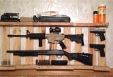 Simple Wood Gun Rack Plans Diy Gun Rack Out Of Wooden Pallet Home Decor Pinterest Wooden