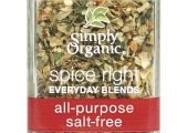 Simply organic Spice Rack Amazon Com Simply organic Spice Right Everyday Seasoning Blends