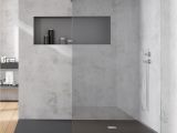 Slate Bathroom Design Ideas Acquabella Base Slate Cemento 2000x800mm Shower Tray Slate Effect