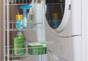 Slim Cabinet Between Washer and Dryer New Shelf Between Washer and Dryer Genius Idea for Laundry Storage
