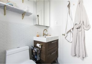 Small Bathtubs Ikea 5 Homeowners Use An Ikea Bath Vanity for A Modern Look