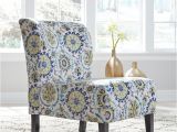 Small Blue Accent Chair Triptis Blue Green Accent Chair A