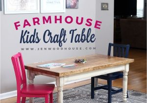 Small Chairs for toddlers Kids Farmhouse Table Let S Be Realistic Diy Projects Pinterest