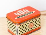 Small Decorative Tea Tins Tin Box Vintage Tea Tin Metal Box Retro Kitchen Decor Collectible