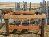 Small Goat Hay Rack Cradle Round Bale Feeder Homesteading Pinterest Hay Feeder