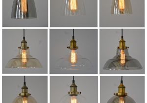 Small Lamp Shades Bed Bath and Beyond New Modern Vintage Industrial Retro Loft Glass Ceiling Lamp Shade