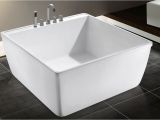 Small Length Bathtubs Korea Small Size Square Bath Tub Portable Acrylic