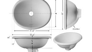 Small Oval Bathtubs Marzi Small Oval Bath Sink with Rounded Rim