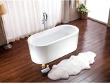 Small Oval Bathtubs Mavaw Small Oval Shaped Bathtub Freestanding Bath