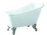 Small Oval Bathtubs Small Oval Bathtub Freestanding Tub with Rolled Rim and No