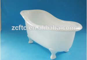 Small Plastic Bathtubs for Sale White Mini toy Bathtub for Packing Bath Products Plastic