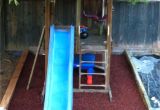 Small Playsets for Small Backyards Playground We Built for Our Little Guy We Used Rubber Mulch