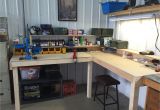 Small Reloading Bench Reloading Bench and Gun Cleaning area Ideas for the House Pinte