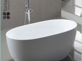 Small Round Bathtubs Australia Freestanding Bath 1400 Pact Acrylic White Round Modern