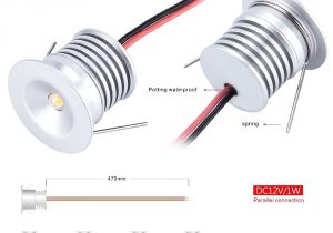Small Spotlight Lamp Aliexpress Com Buy 1w Mini Led Spotlight 25mm Cutout Recessed