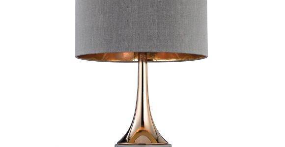 Small Table Lamps at Home Depot Dimond Cone Grey and Gold One Light 11 Inch Table Lamp Small Space