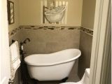 Small Tall Bathtubs Clawfoot Tub In A Small Bathroom Bathroom