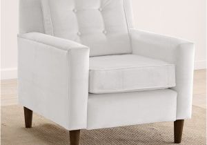 Small Velvet Accent Chair Shop Skyline Furniture Velvet Upholstered Tufted Accent
