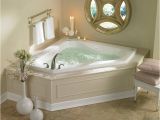 Small Whirlpool Bathtub Jacuzzi Esp6060wcl1hxa Almond 60" X 60" Espree Corner