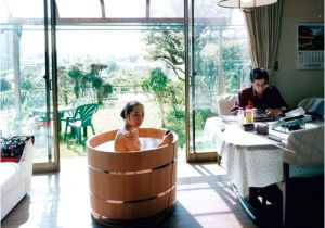 Small Wood Bathtubs Japanese Wooden Ofuro Tub