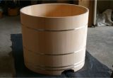 Small Wooden Bathtubs Outlet Round Tub – sold Out