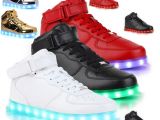Sneakers that Light Up Led Shoes Man Usb Light Up Unisex Sneakers Lovers for Adults Boys