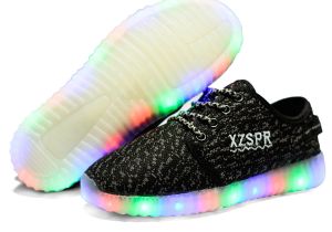 Sneakers that Light Up Xzspr Kids Boys Girls Breathable Led Light Up Flashing Sneakers for