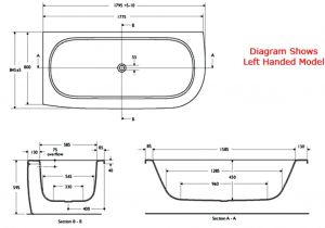 Soaker Bathtubs Dimensions Standard Size soaking Tub